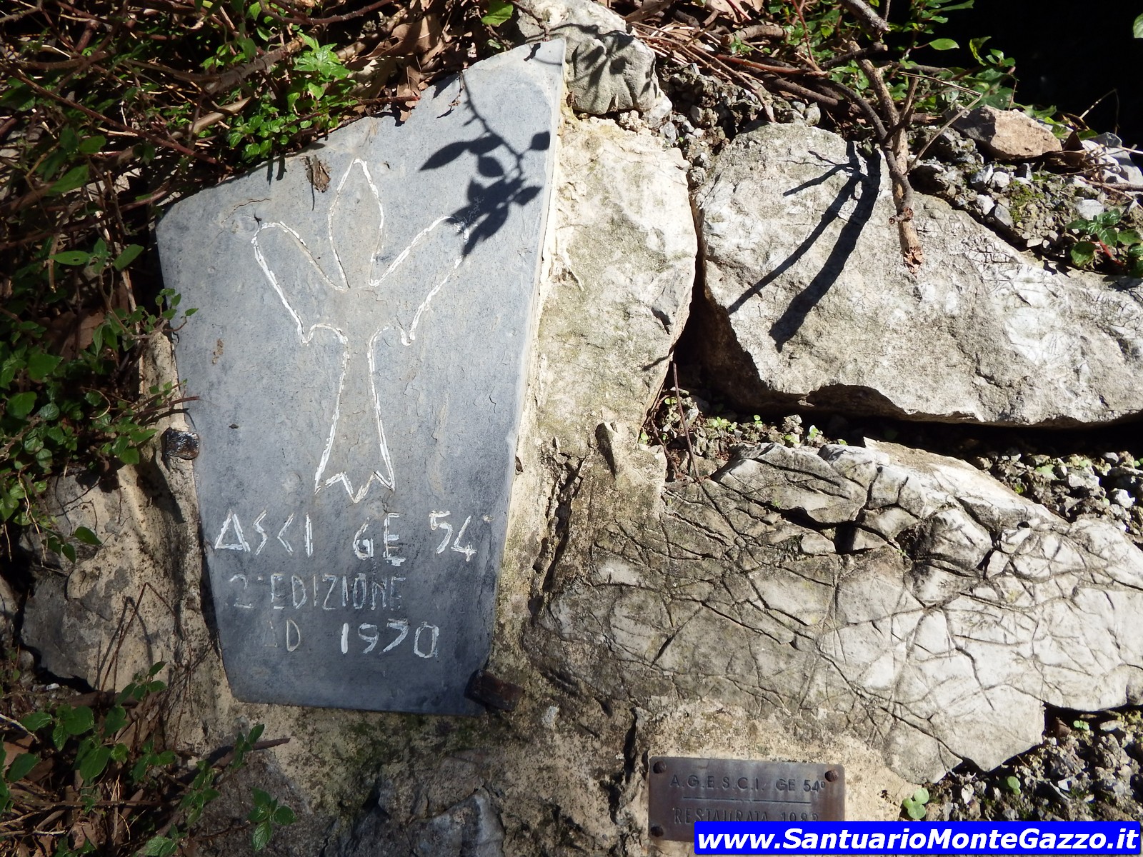 Inizio Via Crucis del Santuario del Monte Gazzo